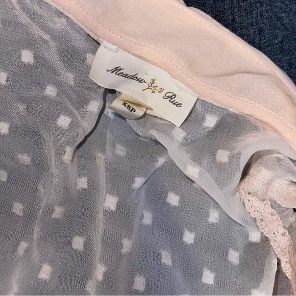 Meadow Rue - Anthropologie button up top sleeveless XSP - Picture 5 of 6